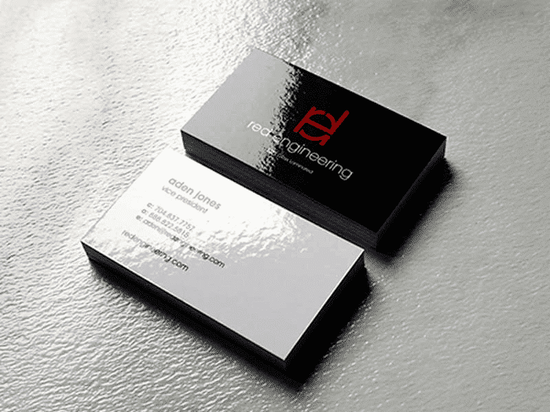 Glossy Laminated 400gsm Business Card