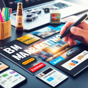 BM Marketing UAE-centric ad banners on popular websites