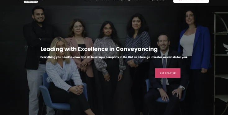 Domain Convey Website Design Case Study by BM Digital Marketing