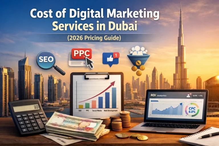 Cost of Digital Marketing Services in Dubai (2026 Pricing Guide)
