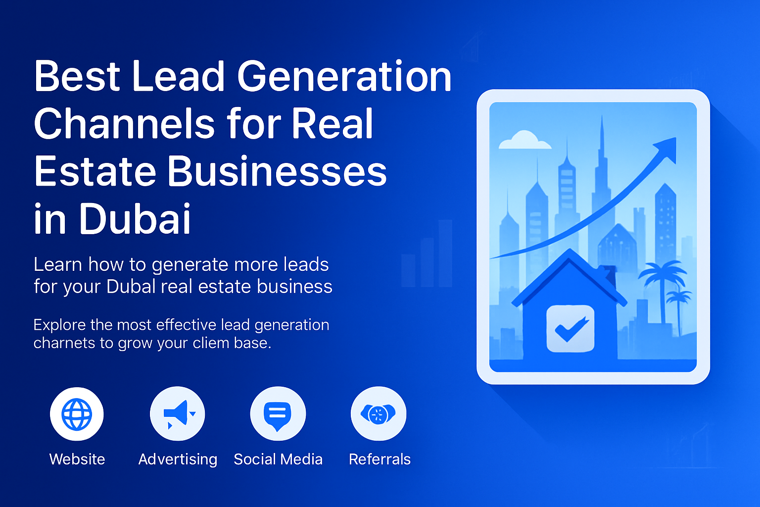 Lead generation channels for real estate businesses in Dubai