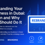 Rebranding strategy meeting for a Dubai business