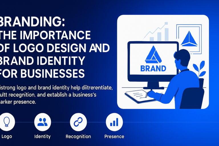 Dubai business branding with logo design and brand identity