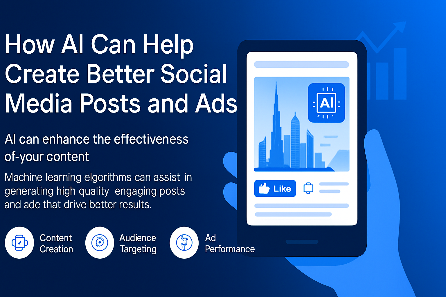 AI technology optimizing social media advertising for Dubai businesses