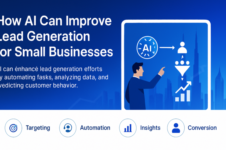 AI technology improving lead generation for small businesses in Dubai