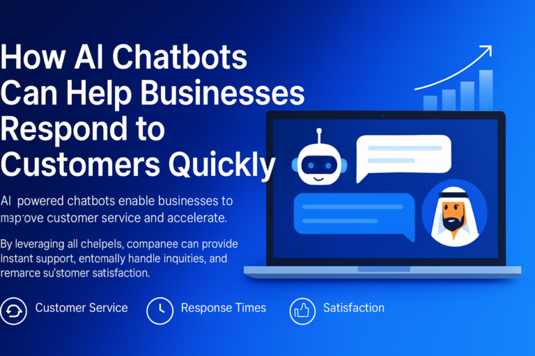 AI chatbot assisting customers for Dubai businesses