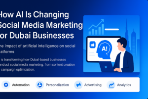 AI technology improving social media marketing strategies for Dubai businesses