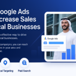 Google Ads campaign dashboard showing local business sales growth in Dubai