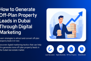 Digital marketing strategy for off-plan property leads in Dubai