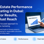 Dubai real estate performance marketing campaign results on digital platforms