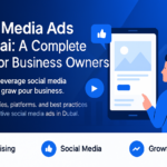 Business owner analyzing social media ads performance in Dubai