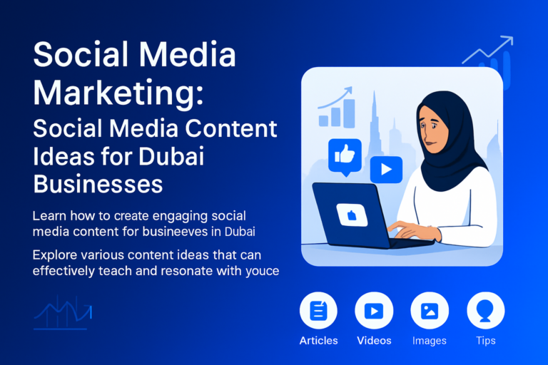 Social media marketing content ideas for Dubai businesses