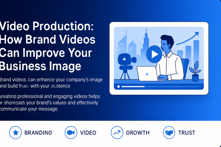 Brand video production enhancing business image in Dubai