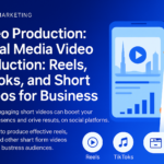Social media video production with reels and TikToks for Dubai businesses