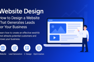 Lead generating website design for Dubai business
