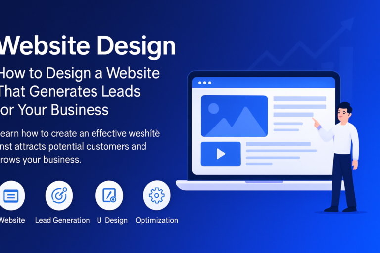 Lead generating website design for Dubai business