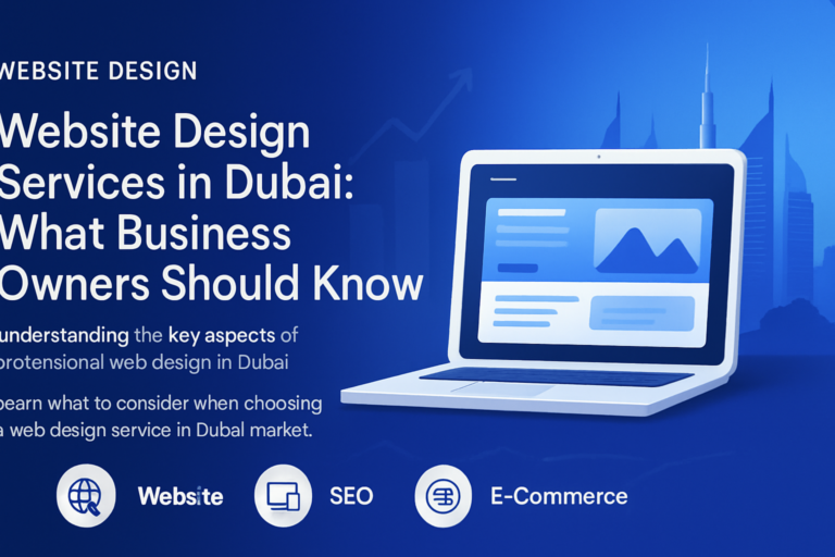 Professional website design services for Dubai businesses