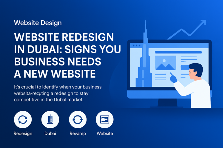 Professional website redesign for Dubai business