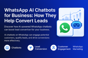 WhatsApp AI chatbot assisting business lead conversion in Dubai