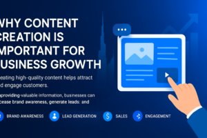 Content creation strategies for business growth in Dubai