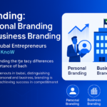 Personal branding and business branding concept for Dubai entrepreneurs