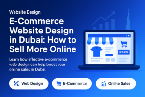 E-commerce website design example tailored for Dubai businesses to boost online sales