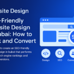 SEO-friendly website design for Dubai business showing high Google rankings and conversions